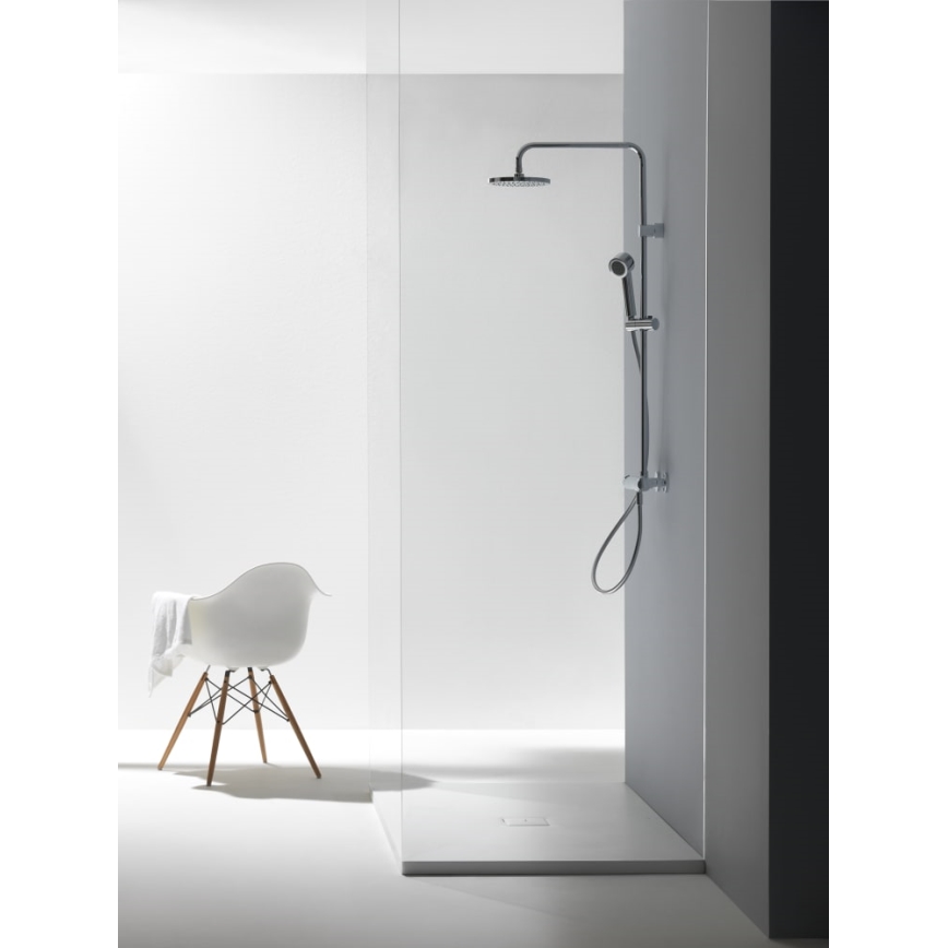 LAUFEN HF500957100600 - Conjunto de duche com bateria termostática CITYPRO cromo brilhante