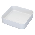 Lavatório de apoio LJORDAL 40x40 cm aço/branco