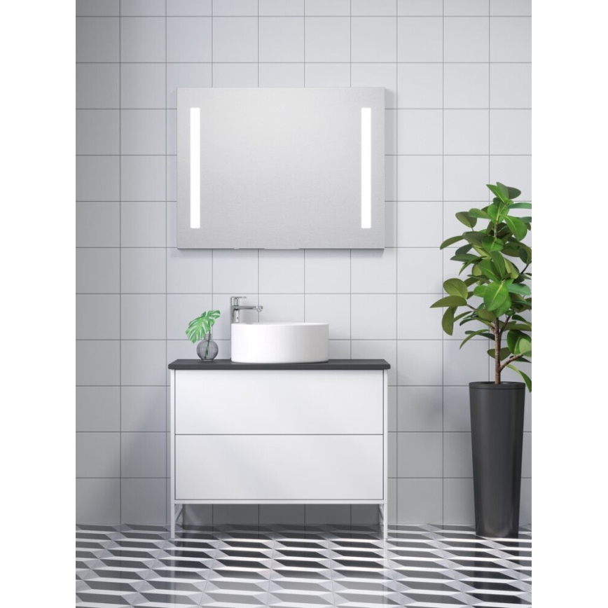 Lavatório de bancada RUNDTOM Ø 41,5cm cerâmica/branco