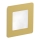 LDST DI-01-SZ-BC9 - Luminária LED para escadas DIANA 9xLED/1,2W/230V dourado 3500K