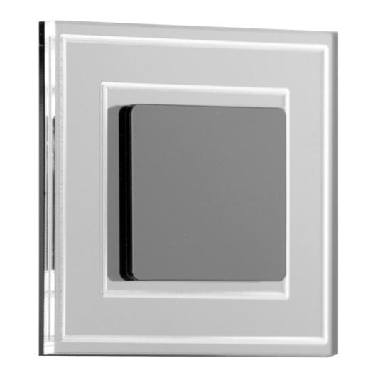 LDST KE-01-CB-BZ8 - Luz de escadas LED KELLY 8xLED/1,2W/230V preto antigo 6500K