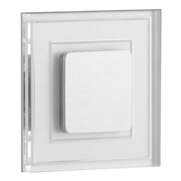 LDST KE-01-SS-BC8 - Luz de escadas LED KELLY 8xLED/1,2W/230V cromo mate 3500K