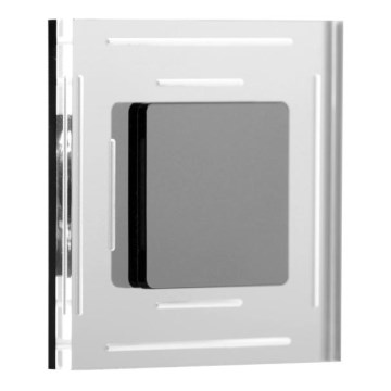 LDST SP-01-CB-BC8- Luz de escadas LED SPACE 8xLED/1,2W/230V preto antigo 3500K