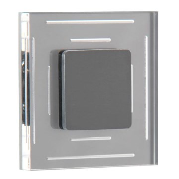 LDST SP-01-SC-BZ8- Luz de escadas LED SPACE 8xLED/1,2W/230V mate preto antigo 6500K