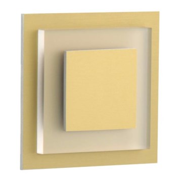LDST SU-01-SZ-BC8 - Luz de escadas LED SUNNY 8xLED/1,2W/230V dourado 3500K