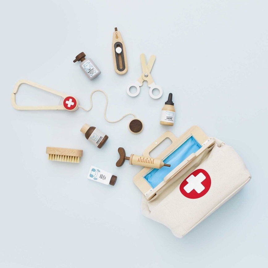 Le Toy Van - Mala veterinária com acessórios