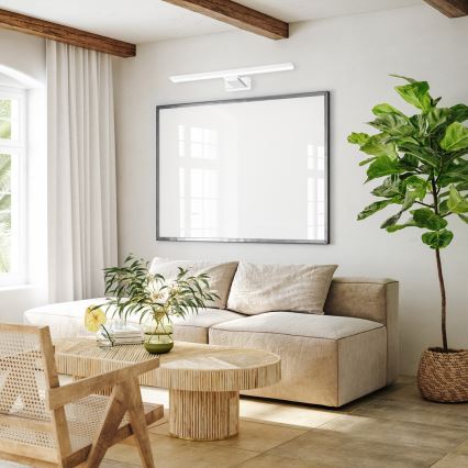 LED Aplique de parede para casa de banho SHINE LED/13,8W/230V 60 cm IP44 branco