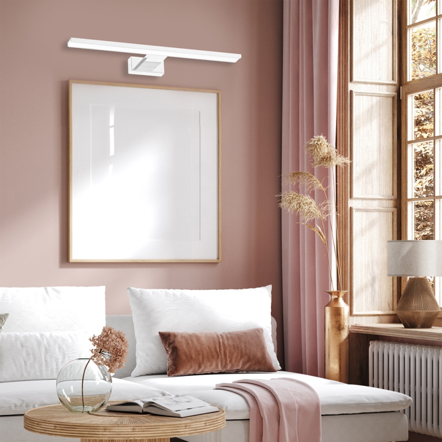 LED Aplique de parede para casa de banho SHINE LED/13,8W/230V 60 cm IP44 branco