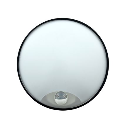 Luminária de parede exterior LED regulável com sensor de movimento LED/15/18/20W/230V 3000K/4000K/6500K IP65 preta/branca