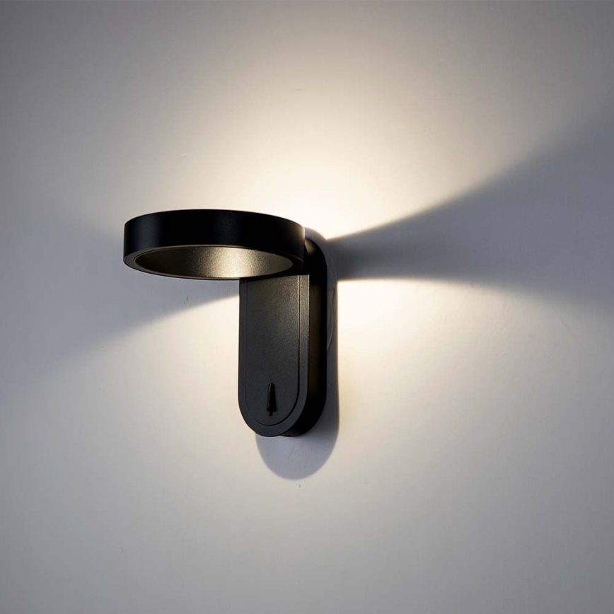 Luminária de parede LED LED/5W/230V 3000K/4000K preta