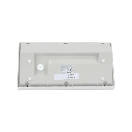 Luminária de parede LED exterior LED/12W/230V 4000K IP65 branco
