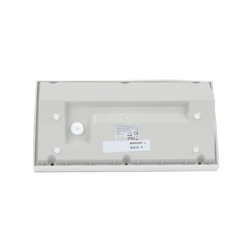 Luminária de parede LED exterior LED/12W/230V 4000K IP65 branco
