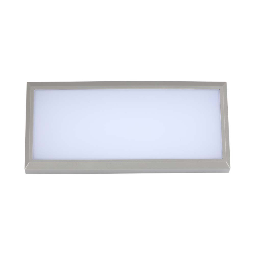 Luminária de parede LED exterior LED/12W/230V 6400K IP65 cinza