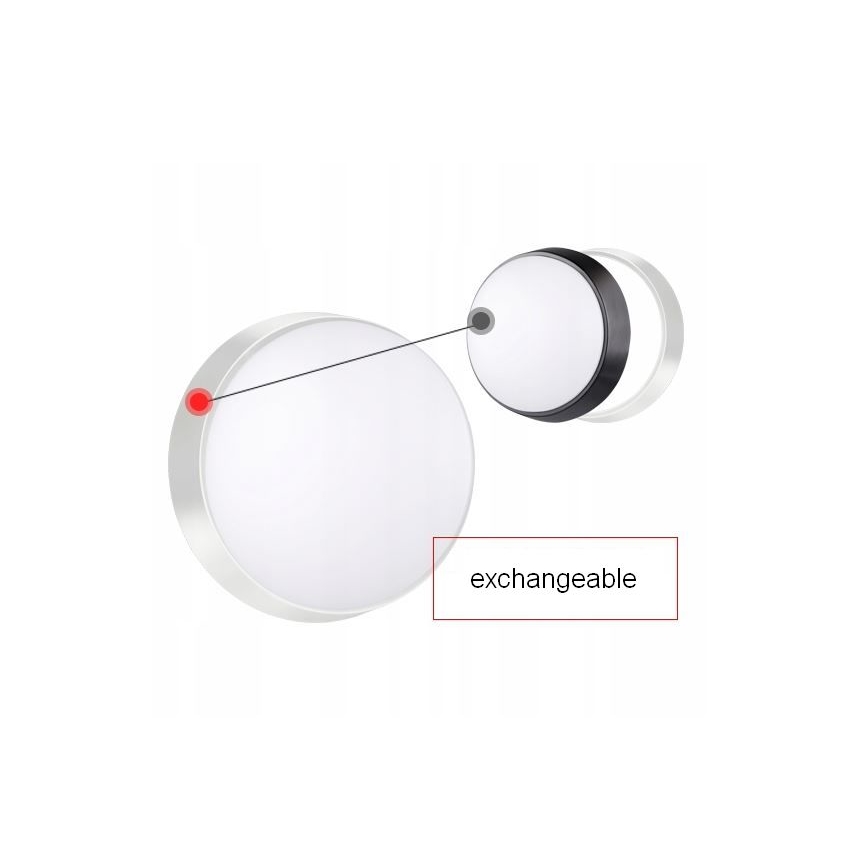 LED Luminária de Parede Externa LED/15W/230V 4000K IP65