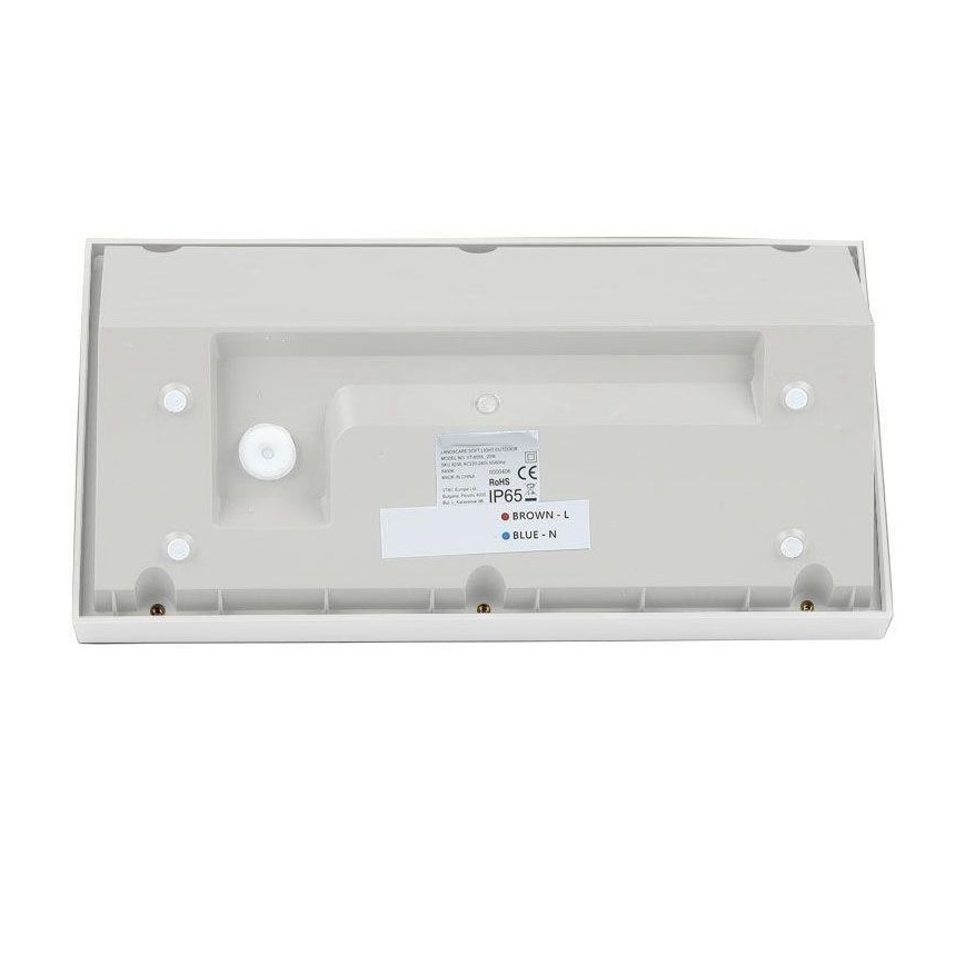 Luminária de parede LED para exterior LED/20W/230V 4000K IP65 branca