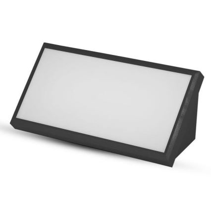 Luminária de parede LED exterior LED/20W/230V 4000K IP65 preta