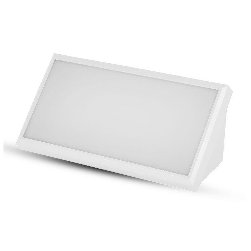 LED Luminária de Parede Externa LED/20W/230V 6400K IP65 branca