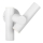 LED Arandela Exterior Flexível com Foco 2xLED/3W/230V 3000K IP44 Branco