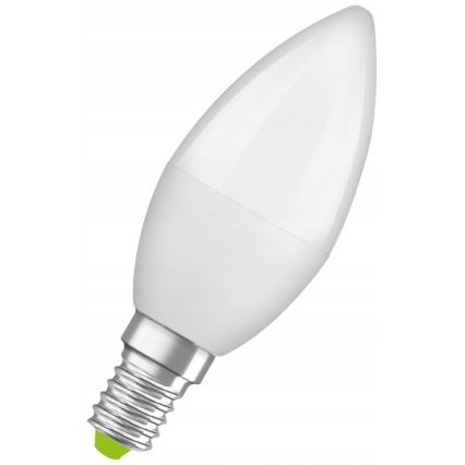 Lâmpada LED de plástico reciclado B40 E14/4,9W/230V 4000K - Ledvance