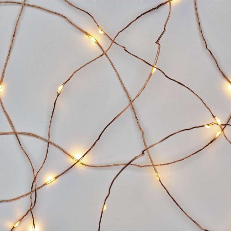 LED cabo de luzes de Natal para exterior 100xLED/15m IP44 branco quente