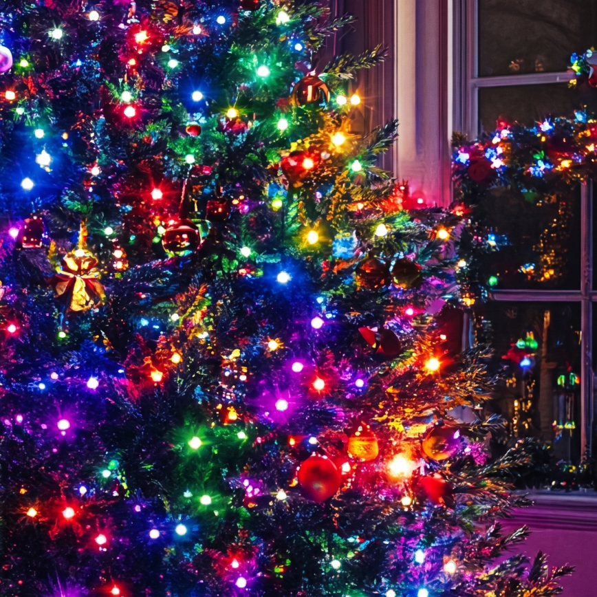 LED Cadeia de luzes de Natal para exterior 500 LEDs/230V 8 funções 53 m IP44 multicolorido