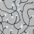 LED Cadeia luminosa de Natal para exterior 180 LEDs/8 modos 23 m IP44 branco frio