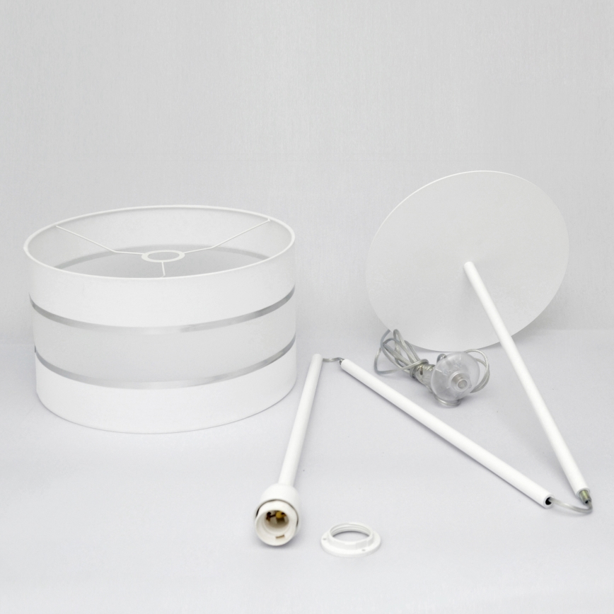 LED Candeeiro de chão HELEN 1xE27/15W/230V branco