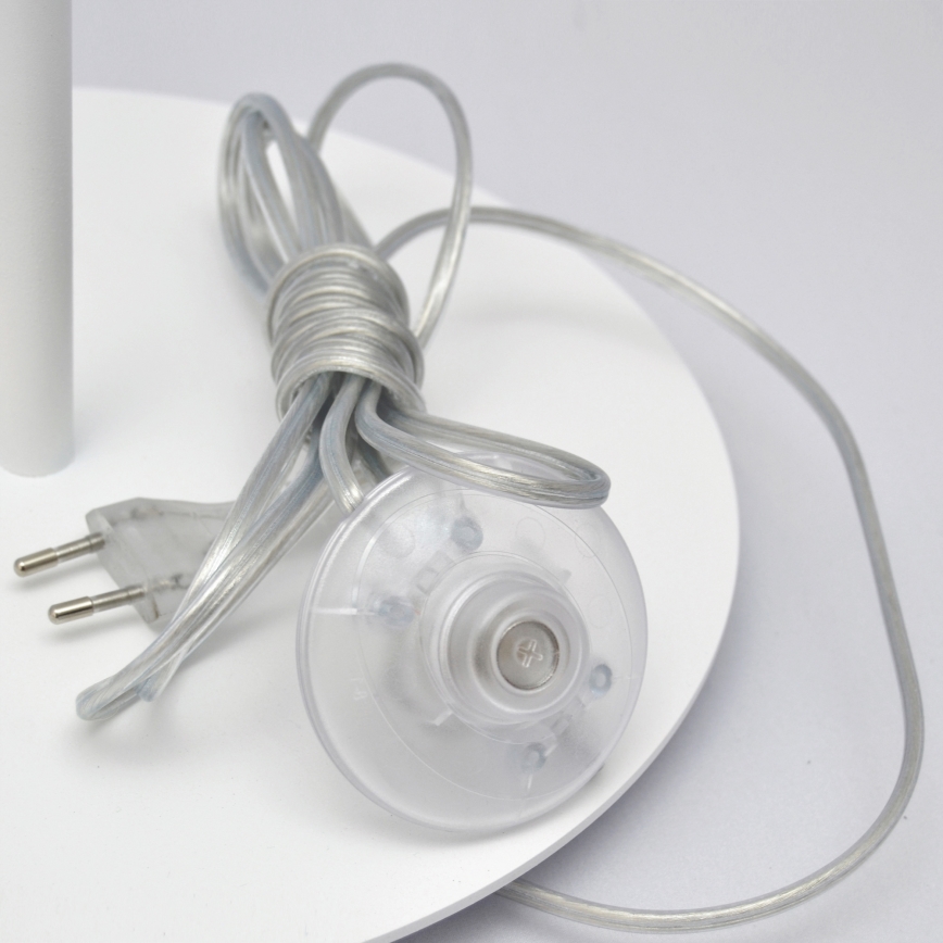 LED Candeeiro de chão HELEN 1xE27/15W/230V branco