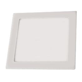LED Candeeiro de embutir LED//12W/230V 17x17 cm branco