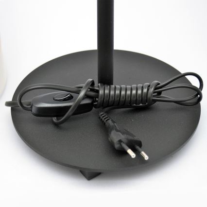 LED Candeeiro de mesa HELEN 1xE27/15W/230V creme/preto/dourado