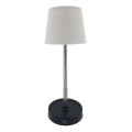 LED Candeeiro de mesa tátil regulável LED/3W/5V USB 800 mAh branco
