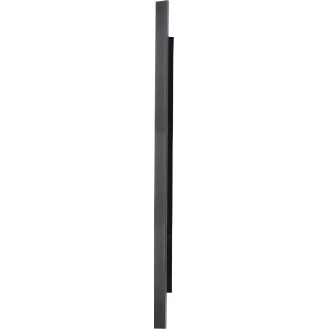 LED candeeiro de parede para exterior WOW LED/20W/230V 3000/4000/6000K 120 cm IP54 preto