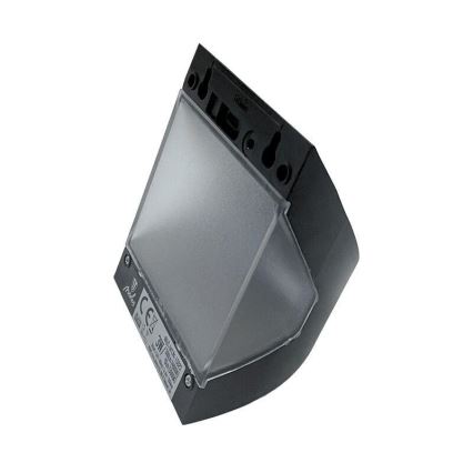 Aplique de parede solar com sensor LED/3W/3,7V 3000/4000K 1200 mAh IP54 preto