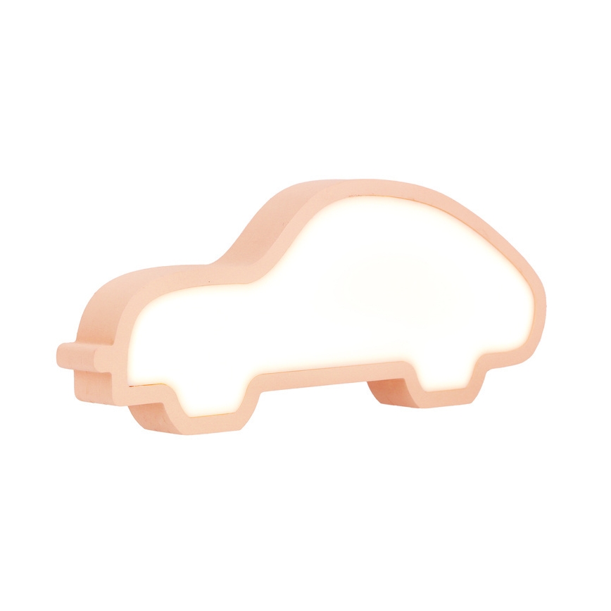 LED Candeeiro de secretária infantil CAR LED/11W/230V rosa