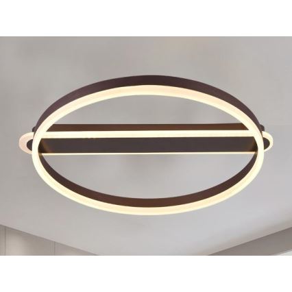 LED Candeeiro de tecto regulável LED/60W/230V 3000-6500K + controlo remoto