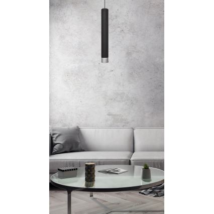 LED Candelabro sobre uma corda TUBA 1xGU10/4,8W/230V