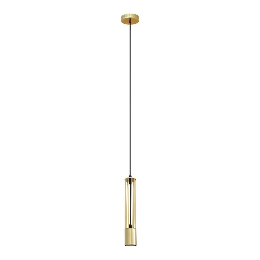 LED Candelabro suspenso BARS 1xGU10/4,8W/230V dourado