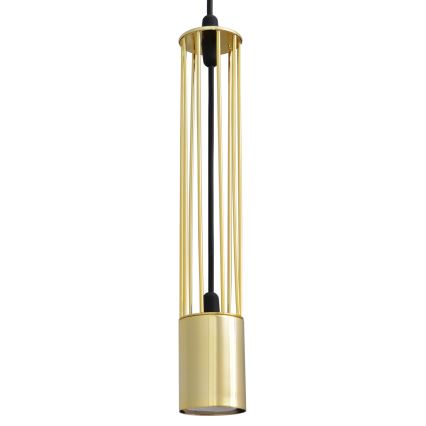 LED Candelabro suspenso BARS 1xGU10/4,8W/230V dourado