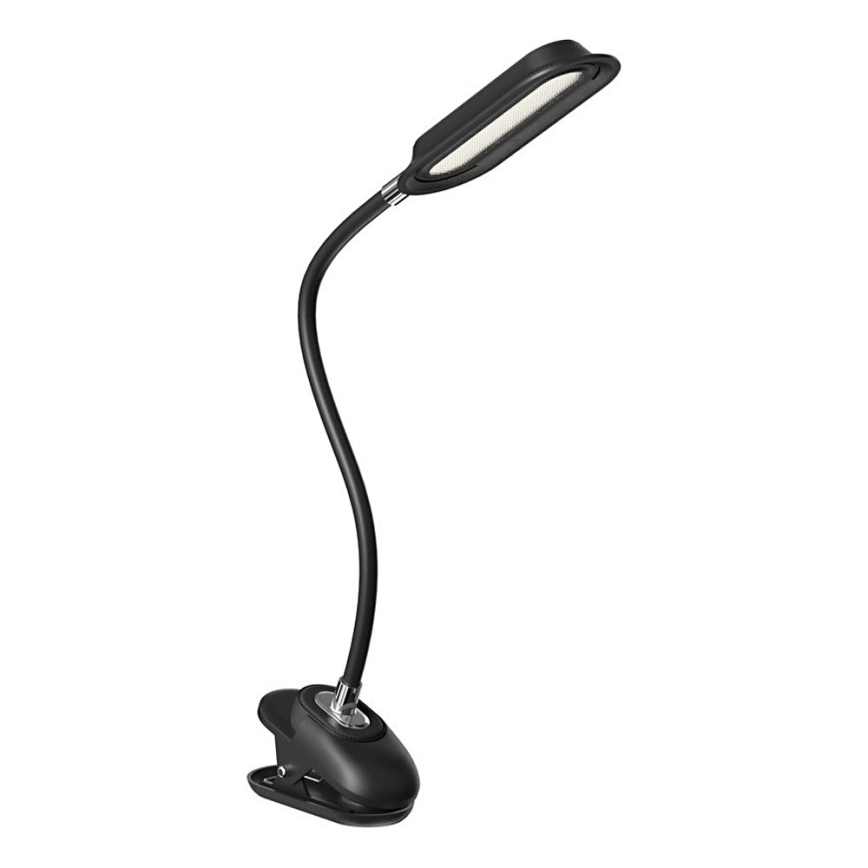 LED+CCT Lâmpada de mesa regulável com clipe CLIP LED/7,5W/230V 3000/4200/5000K preta