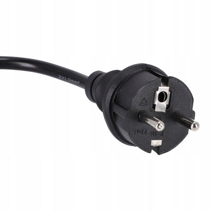 LED Cordão de luzes decorativas para exterior 20xE27/1W/230V 11,44 m IP44 preto