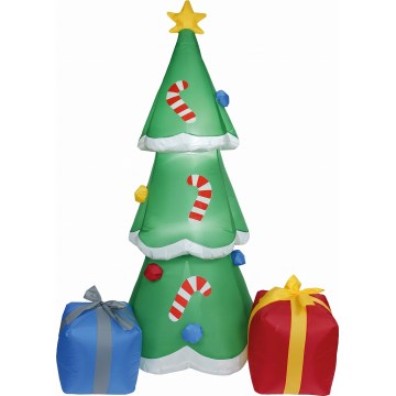 LED Decoração de Natal para exterior LED/8,4W/12/230V 180 cm IP44 árvore de Natal e presentes