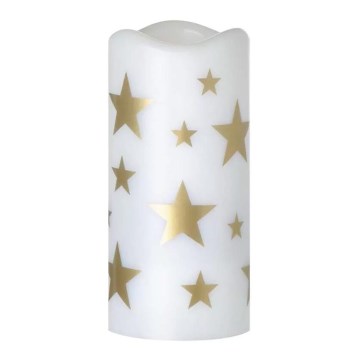 LED Decorativo projetor LED/3xAAA estrelas branco quente