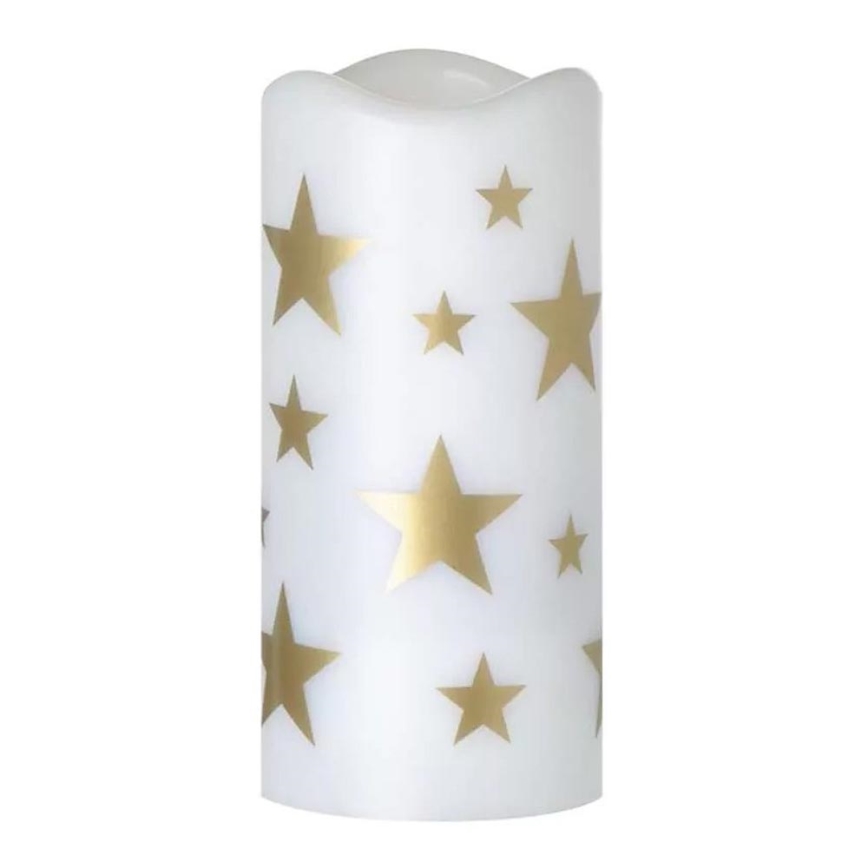 LED Decorativo projetor LED/3xAAA estrelas branco quente