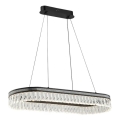 LED Dimerizável Lustre de Cristal Suspenso por Cabo THALIA LED/50W/230V 3000-6000K + Controlo Remoto