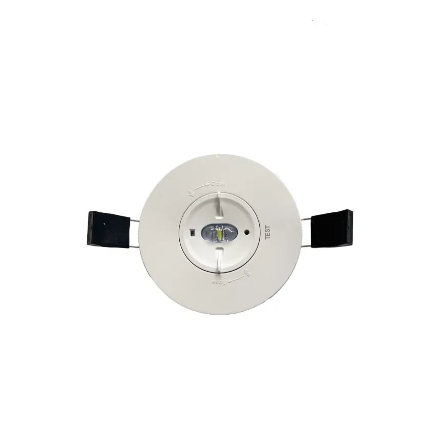 LED Emergência foco de encastrar LED/2W/230V 6000K