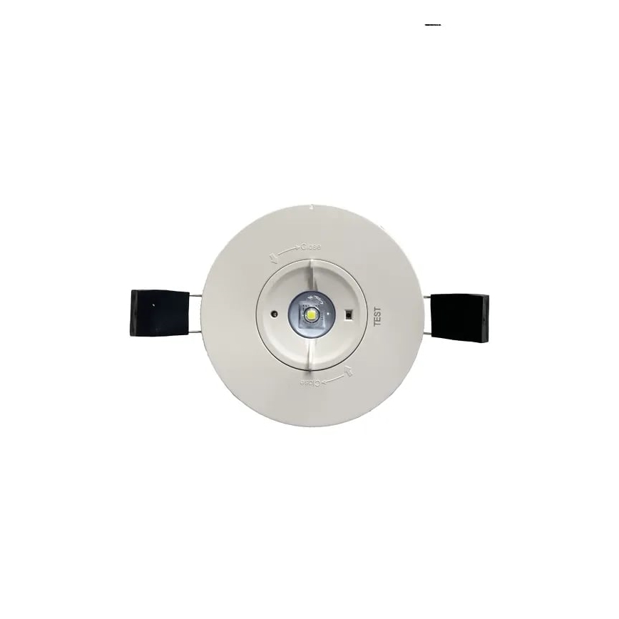 LED Emergência foco de encastrar LED/2W/230V 6000K
