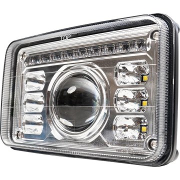 LED Farol dianteiro para trator LED/69W/10-30V IP69 5700K retangular
