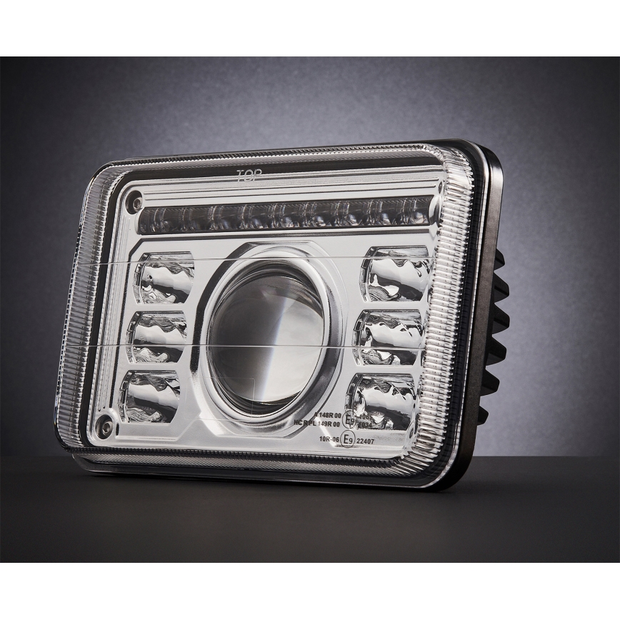 LED Farol dianteiro para trator LED/69W/10-30V IP69 5700K retangular