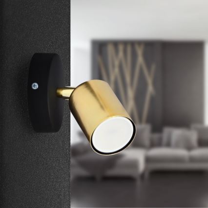 LED Foco de parede TUNE 1xGU10/4,8W/230V dourado/preto