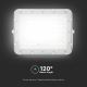 LED Exterior regulação solar holofote LED/15W/3,2V IP65 4000K branco + controlo remoto